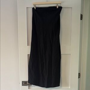 Banana Republic Black Linen Dress